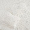 Cesicia 3 Piece Tufted Cotton Chenille Damask Comforter Set - 3 of 4