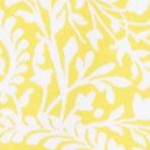 yellow stencil paisley