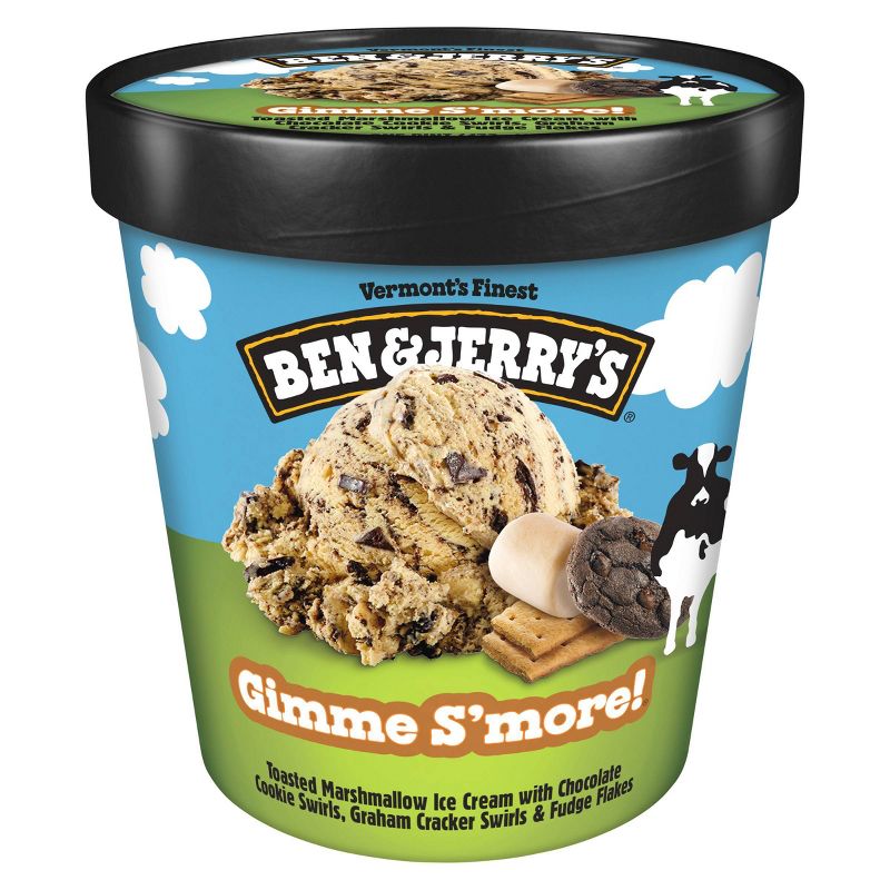 Ben &#38; Jerry&#39;s Gimmesmore Toasted Marshmallow Ice Cream - 16oz, 3 of 11