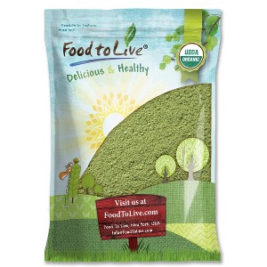Organic Kale Powder - Non-GMO, Made from Raw Dried Whole Leaves, Vegan, Bulk - 1 of 4