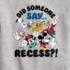 Boys' - Disney - Did Someone Say Recess Graphic Long Sleeve Fleece Sweatshirt - image 2 of 4