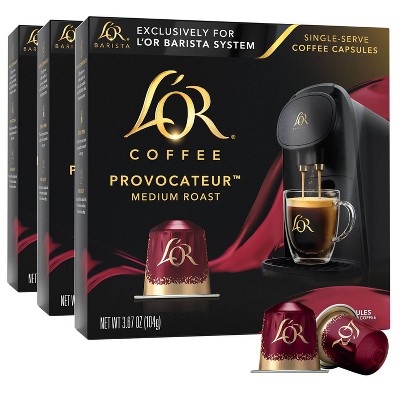 L'OR Provocateur Medium Roast Blend Coffee Capsules - 30ct