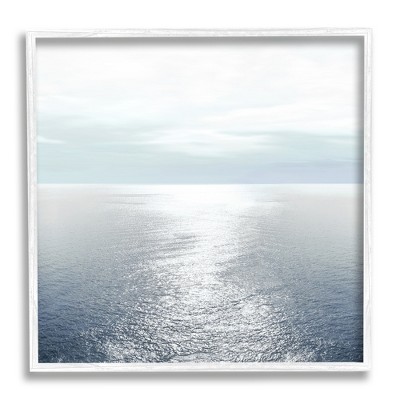 Stupell Industries Ocean Ripples Scenery Framed Giclee Art