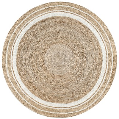 Nuloom Rikki Coastal Braided Jute Indoor Area Rug