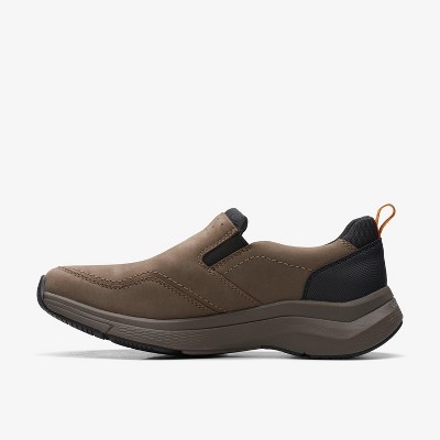 Clarks Mens Wave 2.0 Edge Dark Taupe Sneakers 10.5 Medium — фото 2
