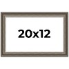 PosterPalooza | Weathered Black Picture Frame - UV Acrylic, Backing Board, Hanging Hardware Included - 2 of 4