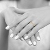 Black Bow Jewelry 2mm to 6mm 14K Yellow Gold Lightweight Domed Comfort Fit Band - 4 of 4