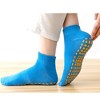 Anna-Kaci 5 Pairs Anti-Slip Grip Socks with PVC Bottom for Stability and Comfort in Multiple Color Options - 4 of 4