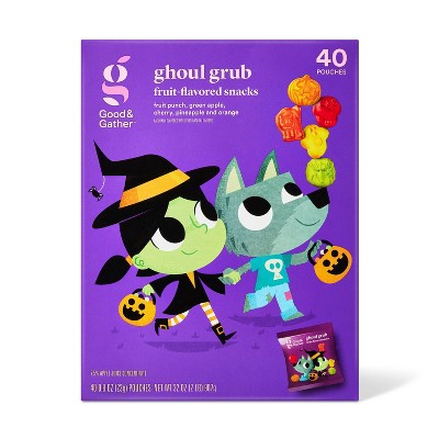Halloween Fruit Flavored Snacks - 32oz/40ct - Good & Gather™