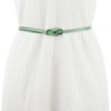Elerevyo Women's Faux Leather Skinny Belt for Dress Adjustable Knotted Thin Waist Belts - 4 of 4