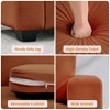 83" Corduroy Loveseat Sofa for Living Room,Spacious 3-Seater Couches with Deep Seats&Wide Armrest&Removable Cushion - 4 of 4