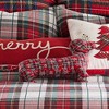 Spencer Plaid Red Dog Pillow - Levtex Home - 2 of 3