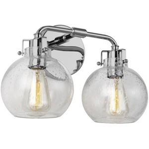 Generation Lighting Clara 14 3/4" Wide Chrome 2-Light Wall Sconce - 1 of 3