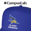 California State University Bakersfield Primary Logo Foam Trucker Cap Royal Os - 4 of 4