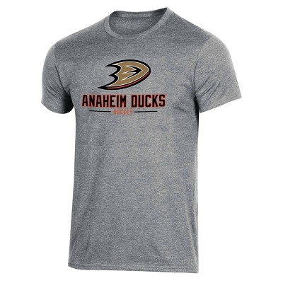 NHL Anaheim Ducks Men's Home Ice T-Shirt - Gray M