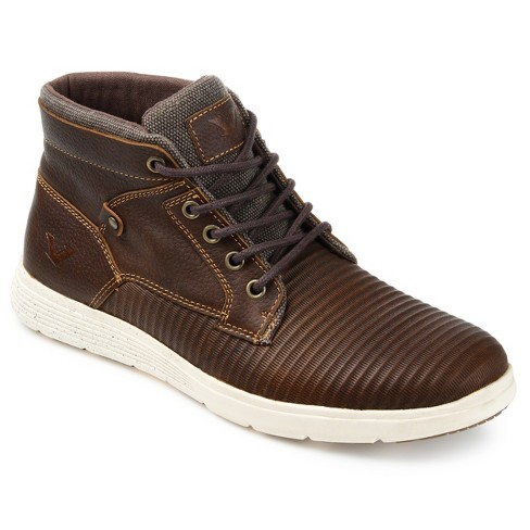 Territory Magnus Casual Leather Sneaker Boot Brown 11 : Target