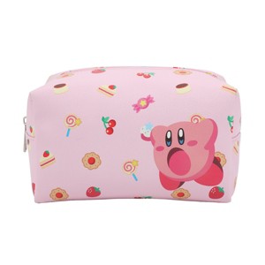 Kirby Junk Food Women's Pink Cosmetic Bag - 1 of 4