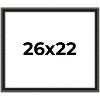 PosterPalooza | Antique Black Picture Frame - UV Acrylic, Backing Board, Hanging Hardware Included - 2 of 4