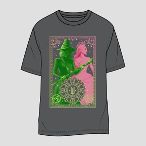Girls' Oversize Graphic T-Shirt - art class™ Gray - 1 of 3