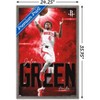 Trends International NBA Houston Rockets - Jalen Green 23 Framed Wall Poster Prints - 3 of 4