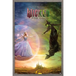 Trends International Wicked: For Good (2025) - Bubble One Sheet Framed Wall Poster Prints - 1 of 4