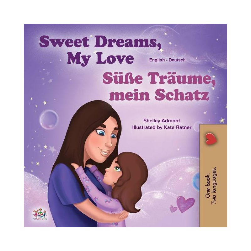 Sweet Dreams, My Love (English German Bilingual Book for Kids) - (English German Bilingual Collection) Large Print (Paperback), 1 of 2