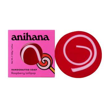anihana Hydrating Gentle Bar Soap - Raspberry Lollipop - 4.23oz