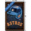 Trends International MLB Houston Astros - Neon Helmet 23 Unframed Wall Poster Prints - 3 of 4