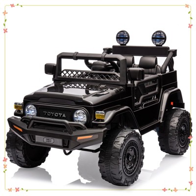 12V Ride on Car for Kids, Licensed Toyota Ride on Truck, Battery Powered Electric Kids Car with Remote Control