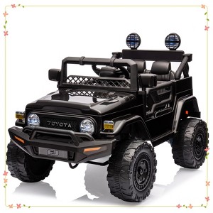 12V Ride on Car for Kids, Licensed Toyota Ride on Truck, Battery Powered Electric Kids Car with Remote Control - 1 of 4