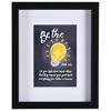 Dicksons FRMWDBL-810-98 Shine Before Others Yellow and Black 11 x 9 Inch Shadow Box Wall and Tabletop Frame - 3 of 3