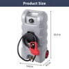 Fuel Caddy, 15 Gallon Portable Gas Can Fuel Tank Container with Fluid Transfer Siphon Pump and 10ft. Delivery Hose, Diesel Storage Can - 3 of 4