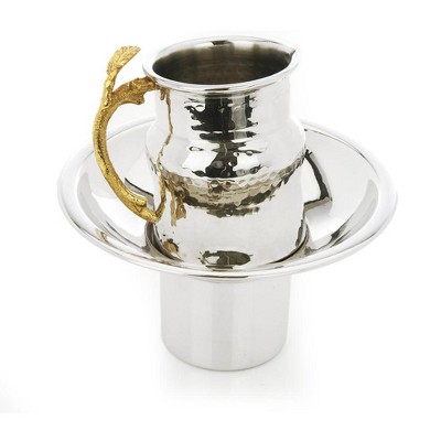 Classic Touch 5" Wash Cup with Water Basin