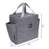 REGALWOVEN Oxford Reusable Insulated Storage Picnic Lunch Bags 9.8 x 5.5 x 9.8 Inches - 2 of 4
