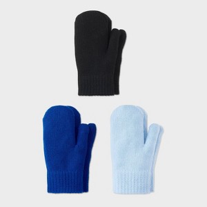 Toddler 3pk Mitten Set - Cat & Jack™ - 1 of 3