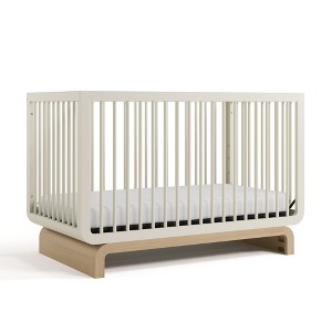 Storkcraft Santorini 5-in-1 Convertible Crib with Toddler Guardrail - 1 of 4