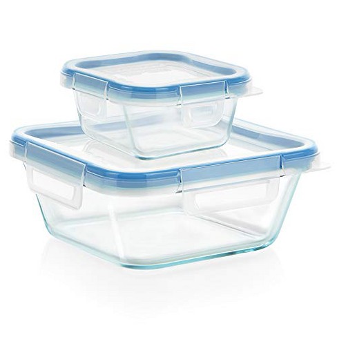 Snapware Total Solution 4-pc Glass Food Storage Containers Set