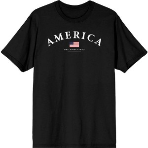 Americana America Flag Men's Short Sleeve Tee - 1 of 2