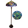 Chloe Lighting Liaison Tiffany-style 2 Light Victorian Floor Lamp 18" Shade - 3 of 3