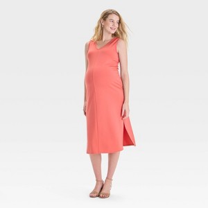 Knit Midi Maternity Dress - Isabel Maternity by Ingrid & Isabel™ - 1 of 3