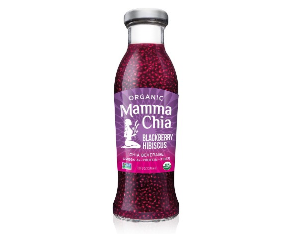 Mamma Chia Organic Vegan Blackberry Hibiscus Chia Beverage - 10 fl oz