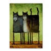Trademark Fine Art -Daniel Patrick Kessler 'Double Trouble ' Canvas Art - 2 of 3