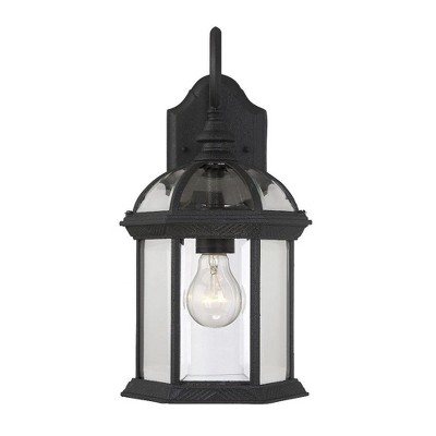 Savoy House Kensington 1 - Light Wall Light in  Textured Black