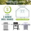 Patio Companion Essential, BBQ Grill Cover, 1 Year Warranty, Heavy-Duty Material, Waterproof and Weather Resistant, Gas Grill Cover - 2 of 4