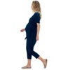 Ingrid & Isabel Maternity Short Sleeve Knit Jumpsuit - 2 of 4