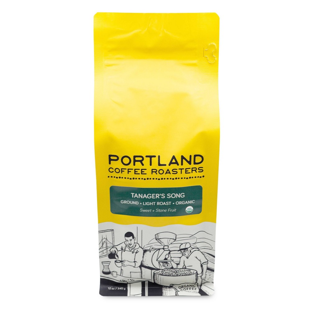 Photos - Coffee Portland  Roasters Organic Tanager's Song Ground Medium Roast  - 12oz