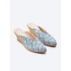 VISCATA Truja Limited Edition Canvas Espadrille Mule Wedges - 3 of 4