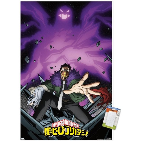 Trends International My Hero Academia: Season 6 - Key Art Framed Wall  Poster Prints White Framed Version 22.375 X 34 : Target