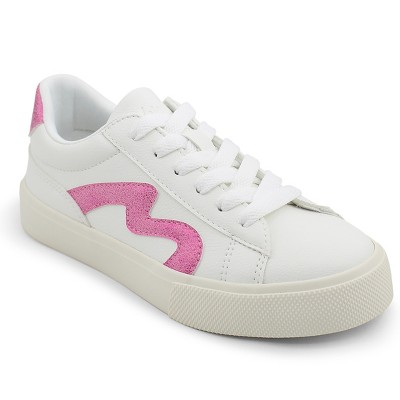 white / pink