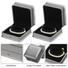 PU Leather Bracelet Boxes, leather Bangle Box Jewelry Gifts Boxes Storage Case Organizer Holder for Wedding Ceremony - 3 of 4